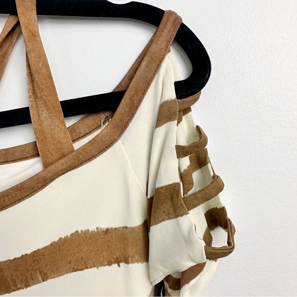 Save The Queen Striped Dress Sz large - Picture 10 of 16